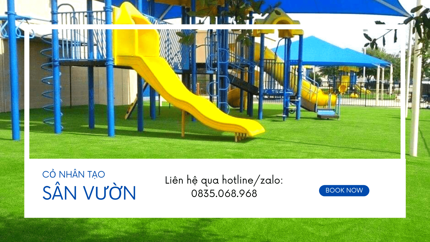 Tuổi thọ cỏ nhân tạo sân vườn là 1 hay 10 năm?