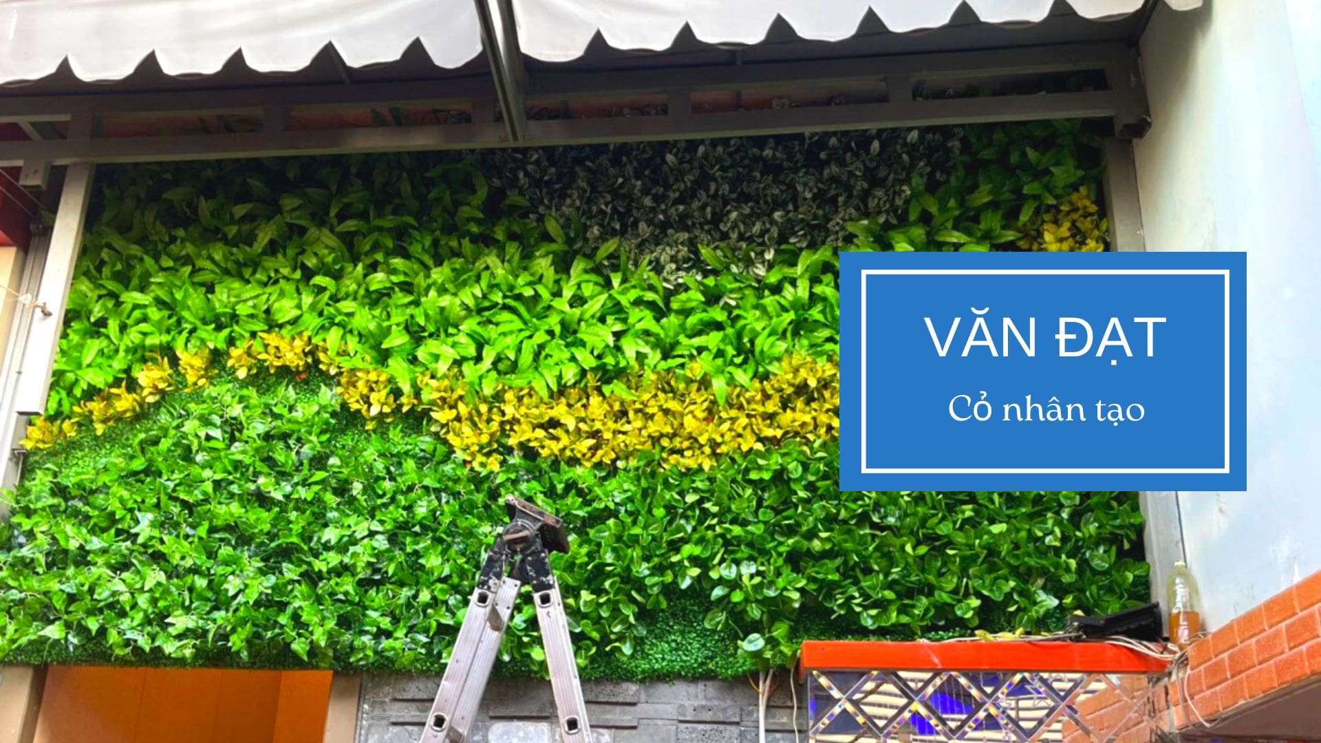 Biến đổi khu vườn trên mái, ban công và sân thượng kết hợp cỏ nhân tạo