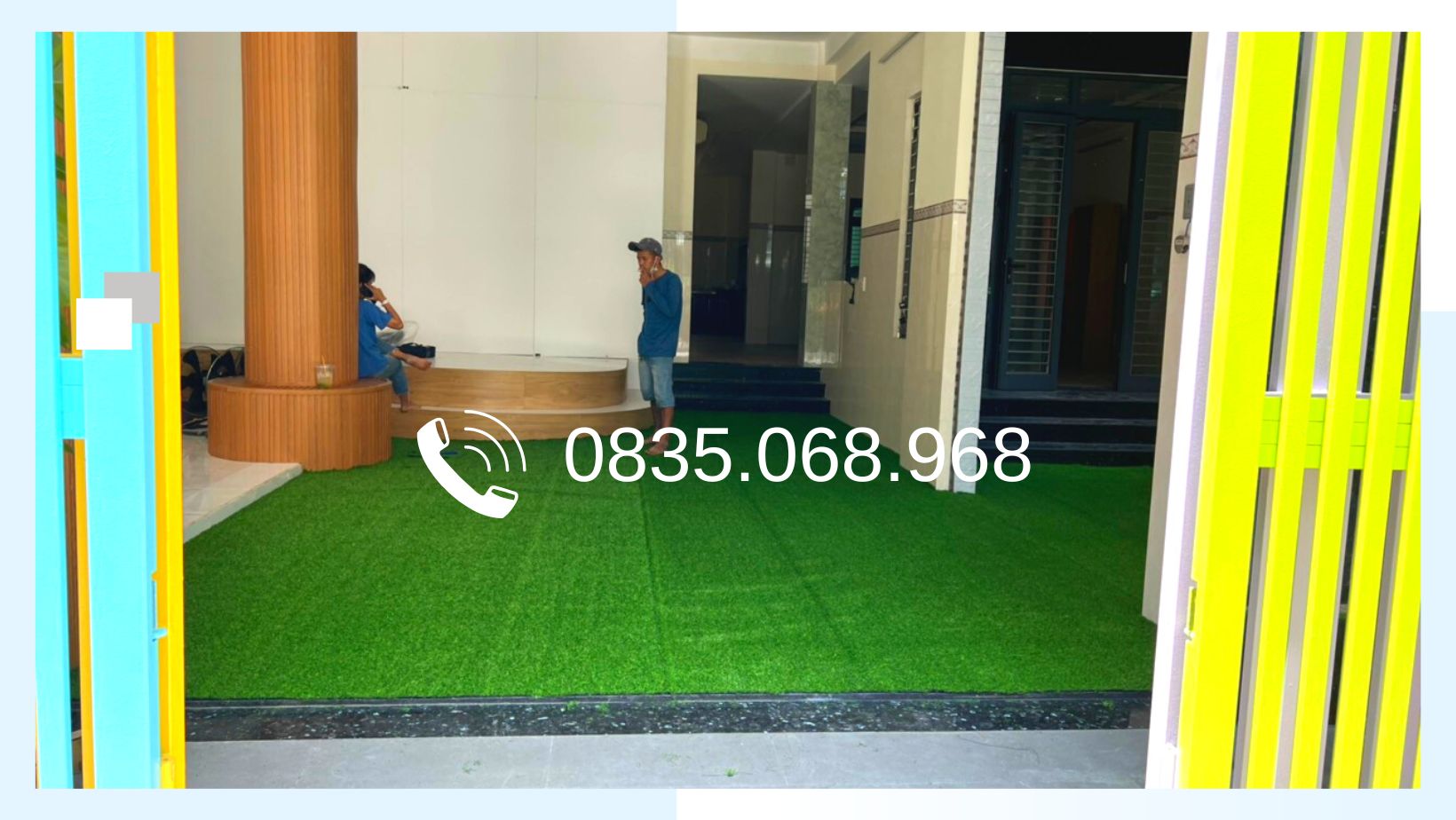 Tại sao hiên nhà bằng cỏ nhân tạo là một ý tưởng tuyệt vời