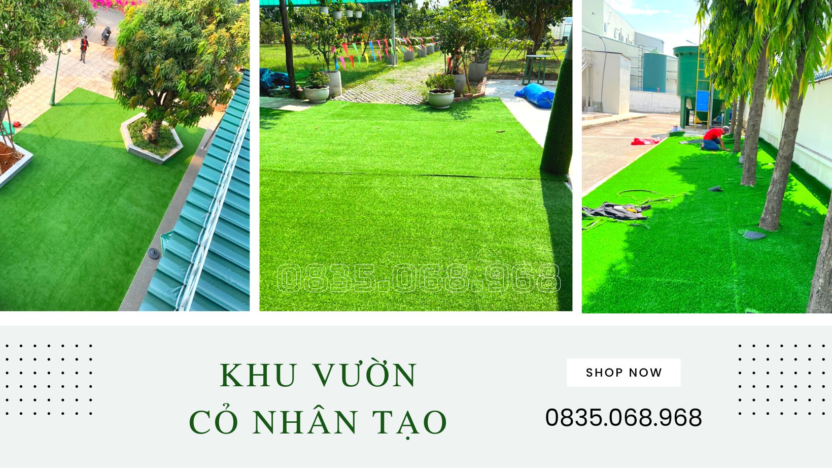 Xu hướng thiết kế sân vườn nhân tạo năm 2023