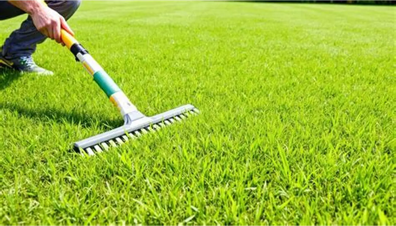 Chải thảm có nhân tạo