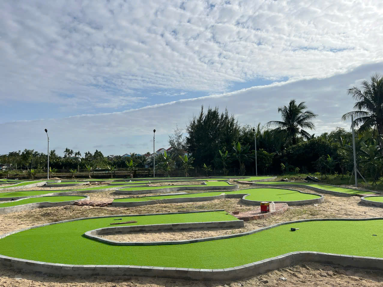 Cỏ nhân tạo sân golf chuẩn PGA